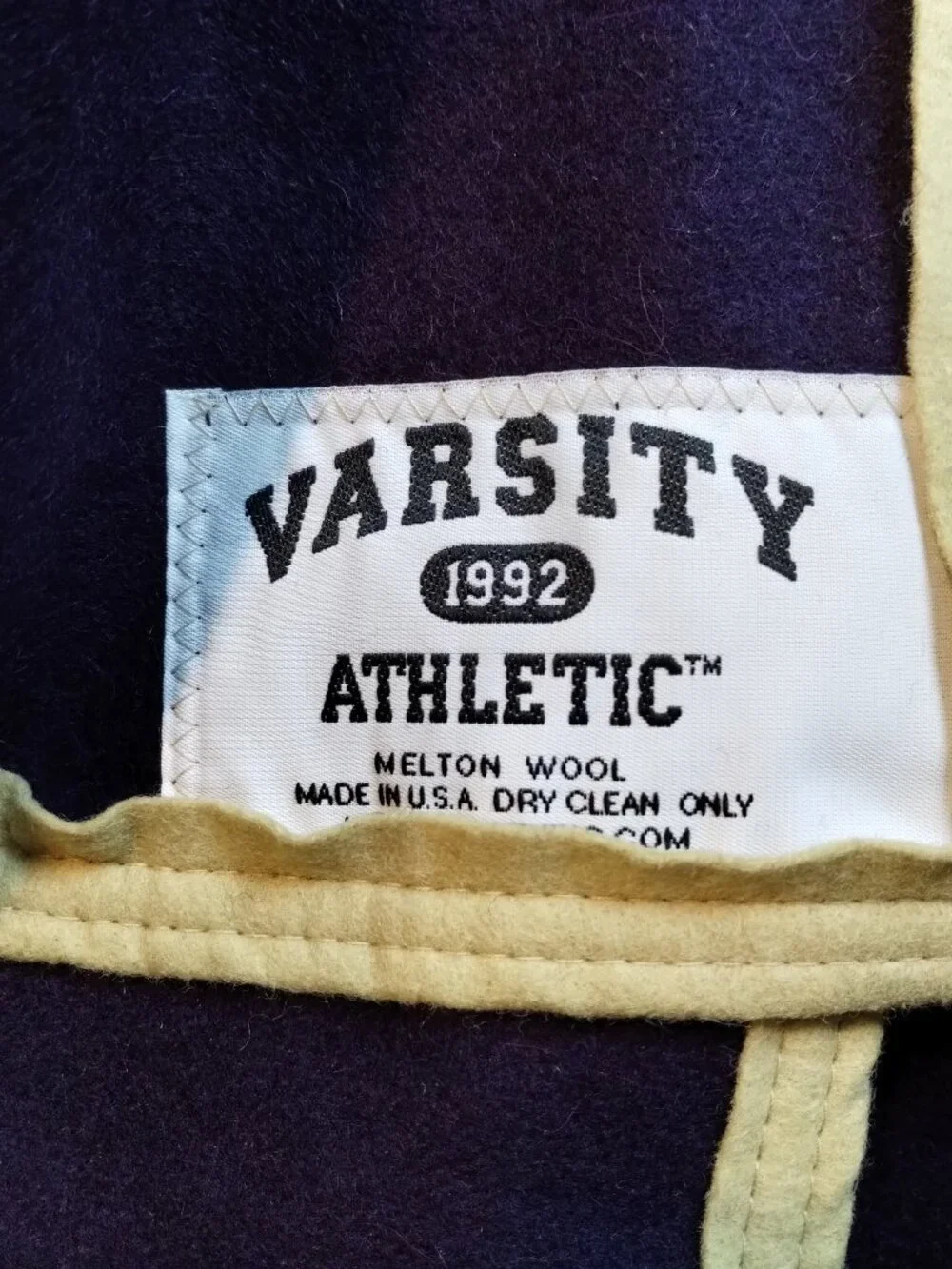 Vintage Taylor University Wool Stadium Blanket 60X72